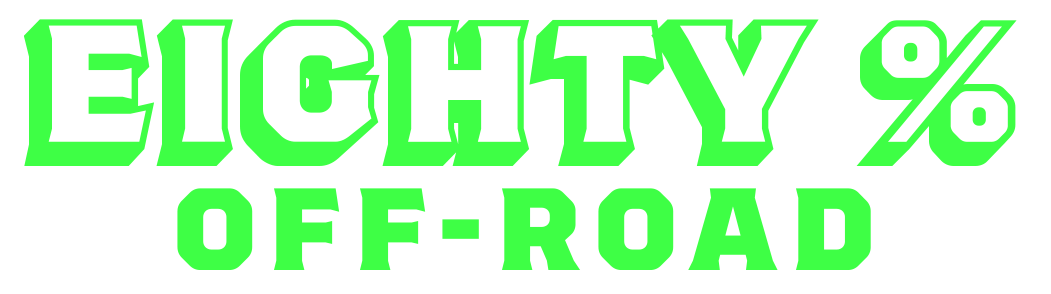 80% OFF-ROAD