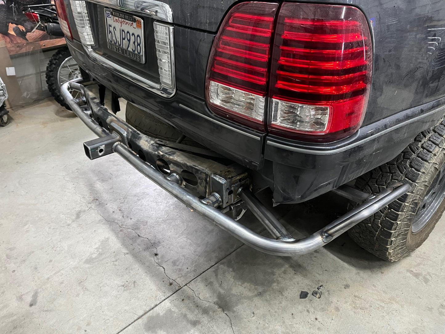 LX470/LC100 Bash bar kit
