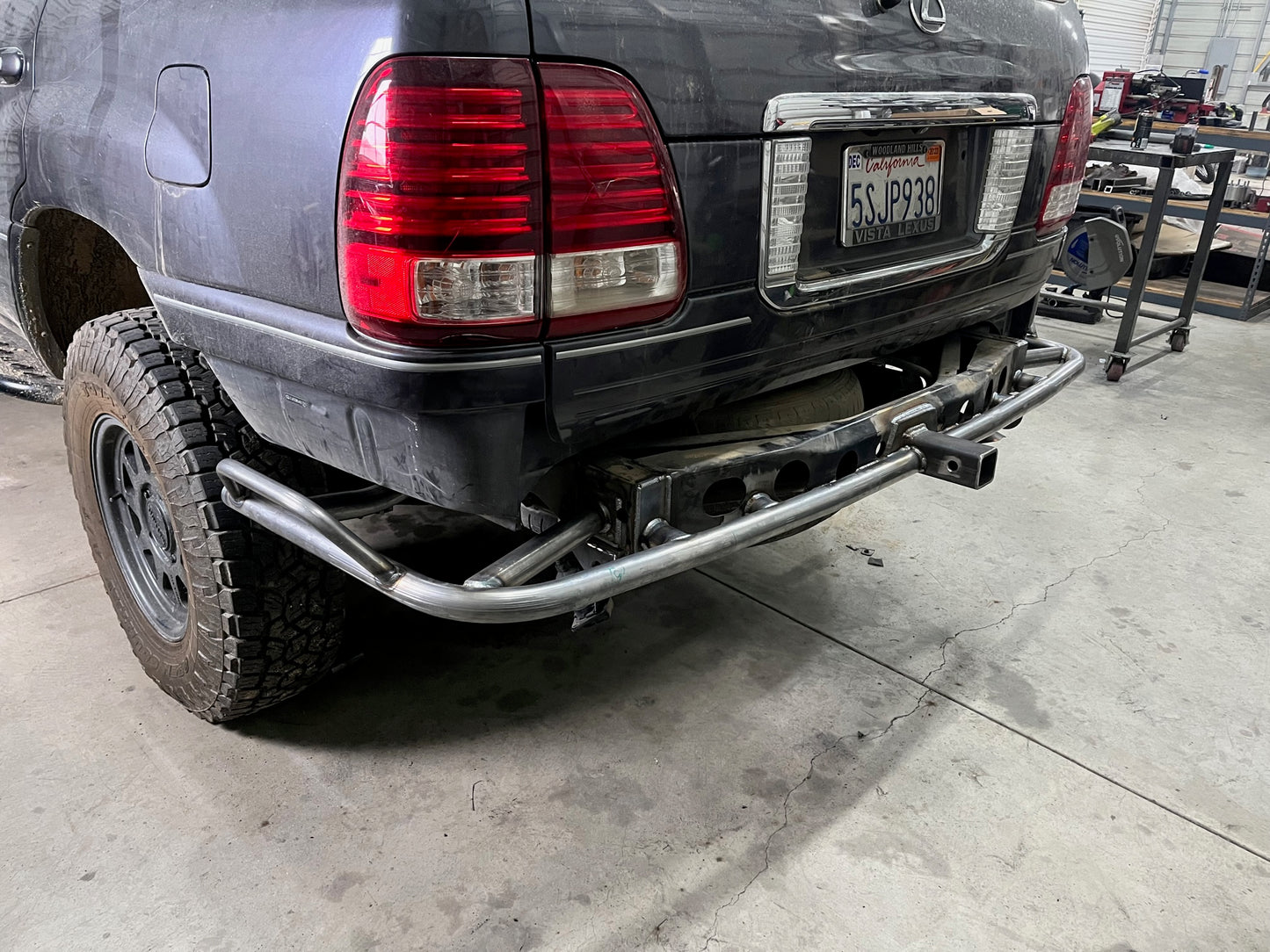 LX470/LC100 Bash bar kit