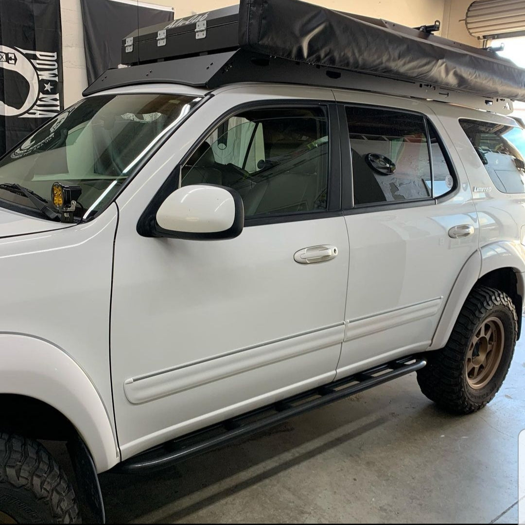 Toyota Sequoia Weld On Rock Sliders