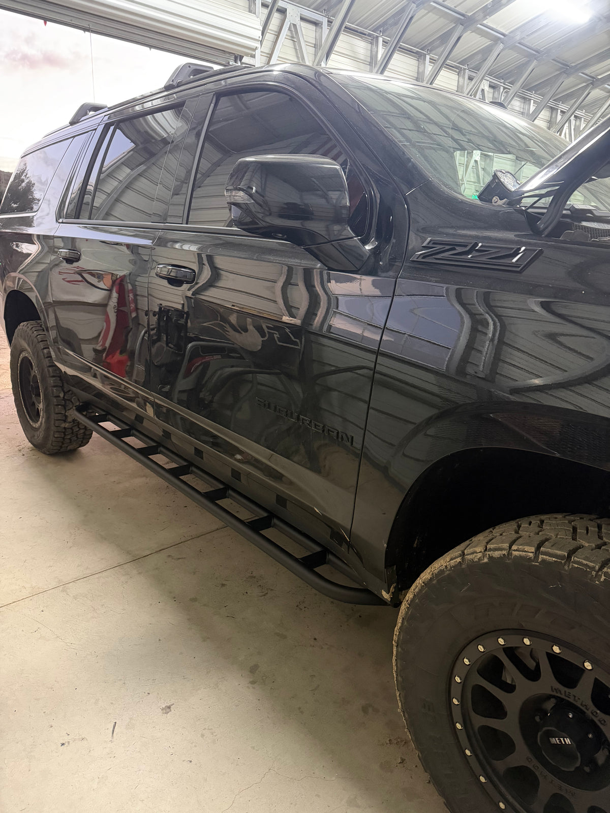 2021+ Chevy Suburban Rock Sliders