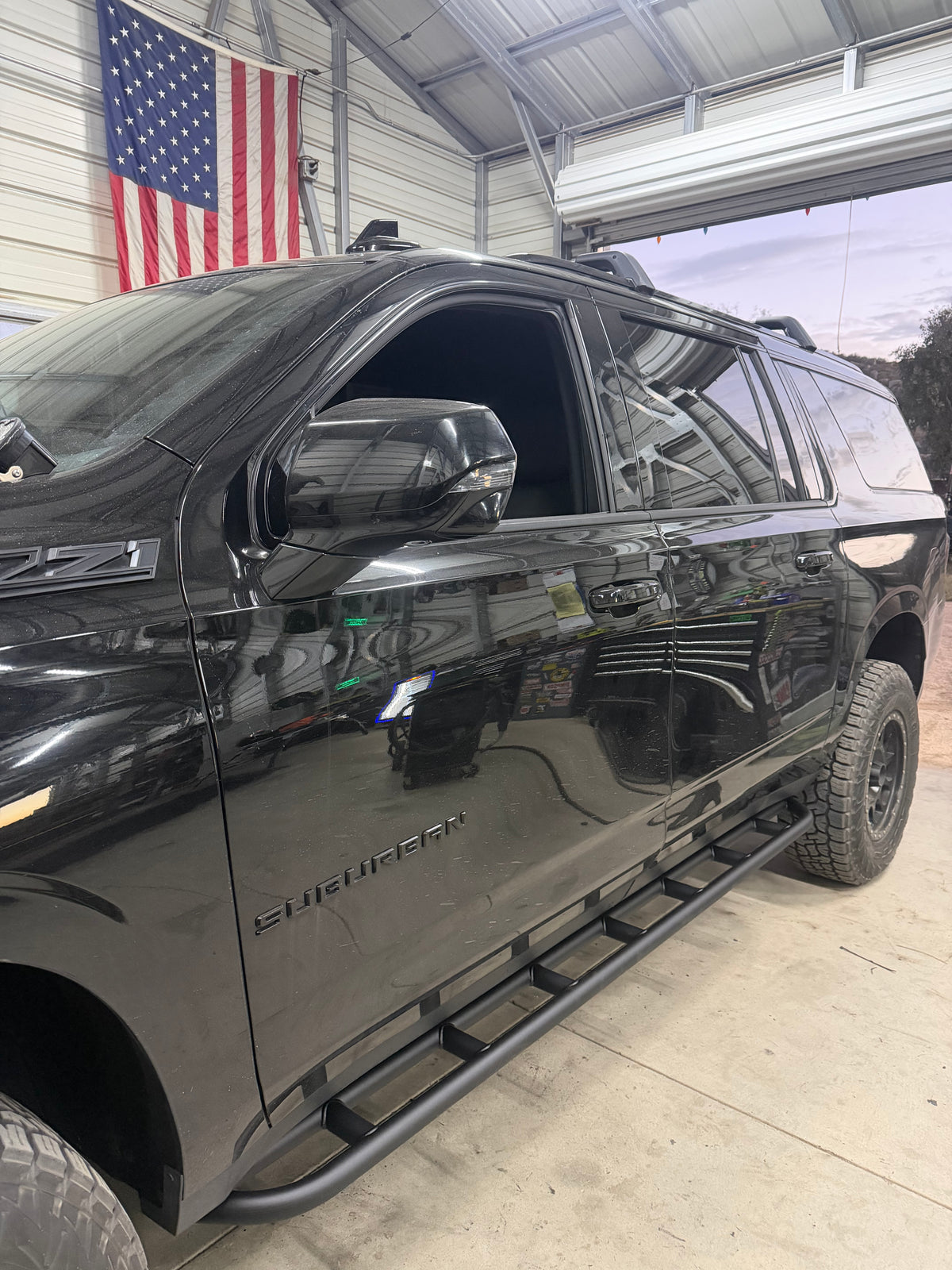 2021+ Chevy Suburban Rock Sliders