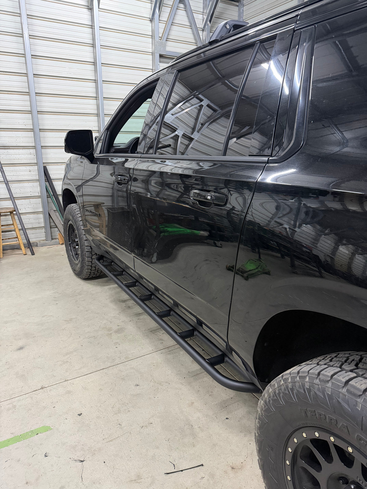 2021+ Chevy Suburban Rock Sliders