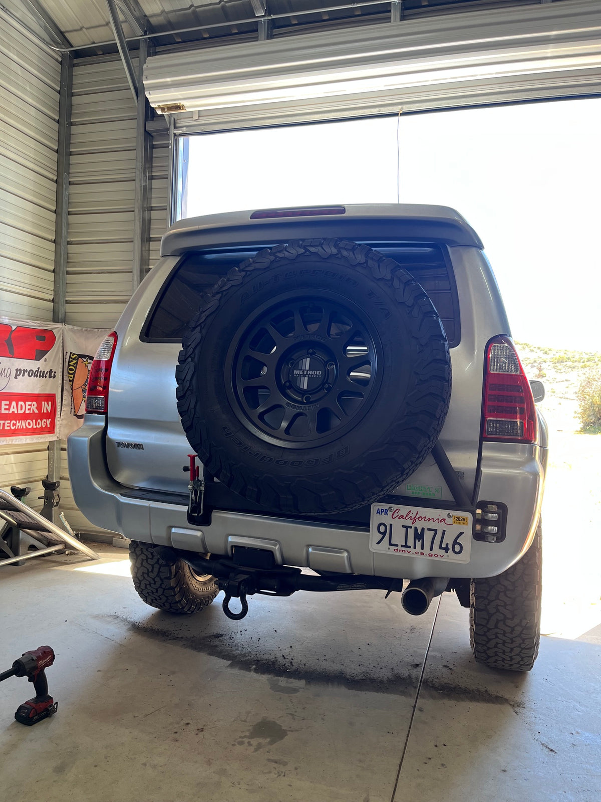 4th Gen Toyota 4Runner DIY Tire Swing Out Kit