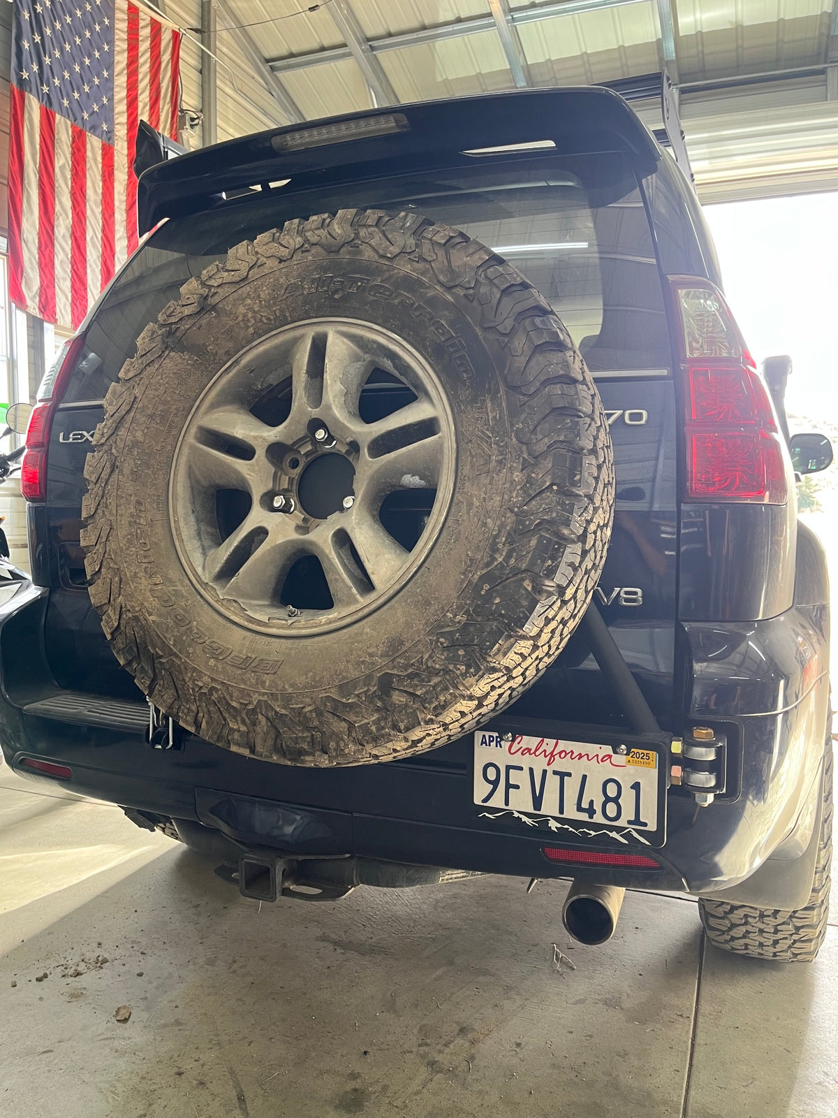 Lexus GX470/GX460 DIY Tire Swing Out Kit