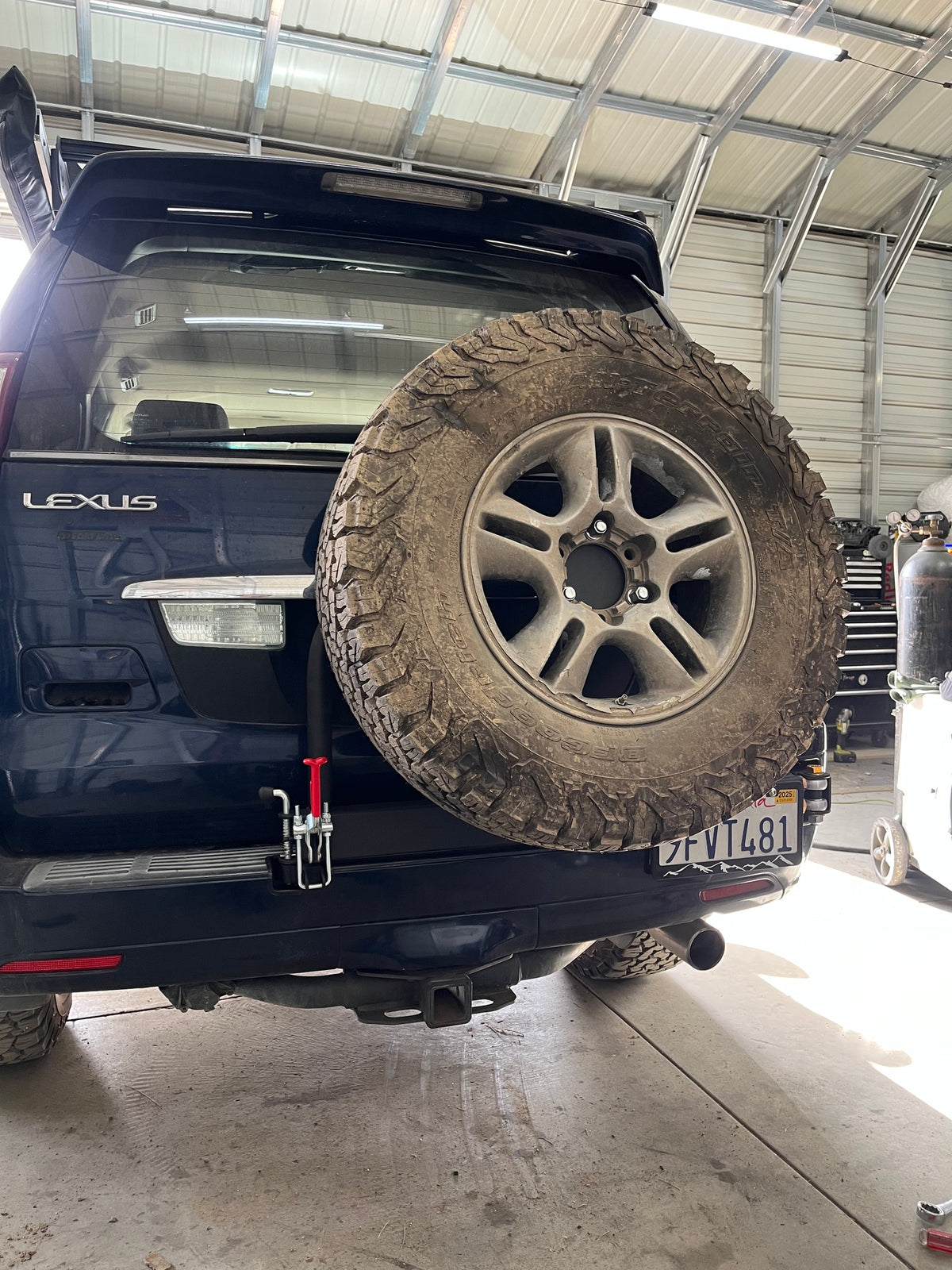 Lexus GX470/GX460 DIY Tire Swing Out Kit